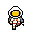 Animated astronaut walking down